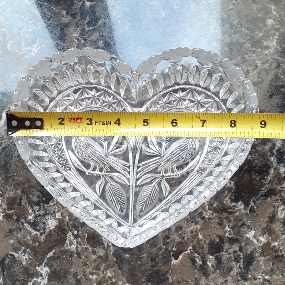 Vintage Hofbauer Byrdes Crystal Collection Tray - Picture 4 of 5